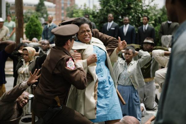 Oprah Winfrey plays Annie Lee Cooper in 'Selma.' Image via selmamovie.com
