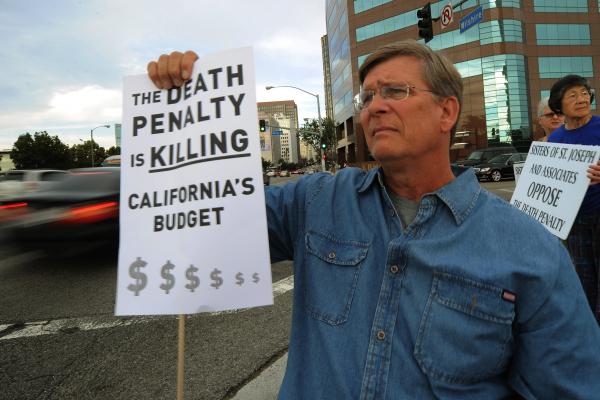 Anti-death penalty campaigner Alan Toy. MARK RALSTON/AFP/Getty Images