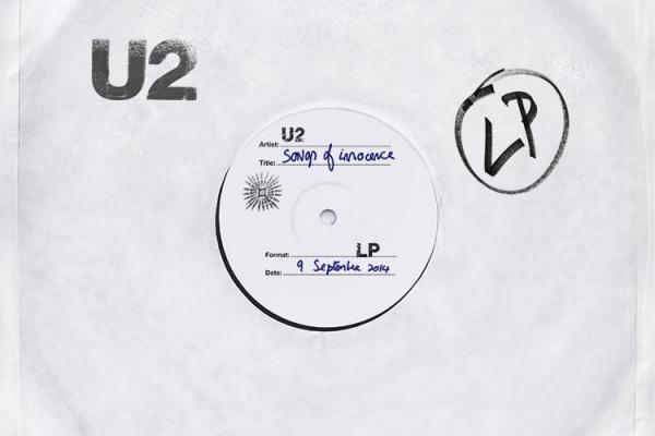 U2's 'Songs of Innocence' cover, via Facebook.com/U2