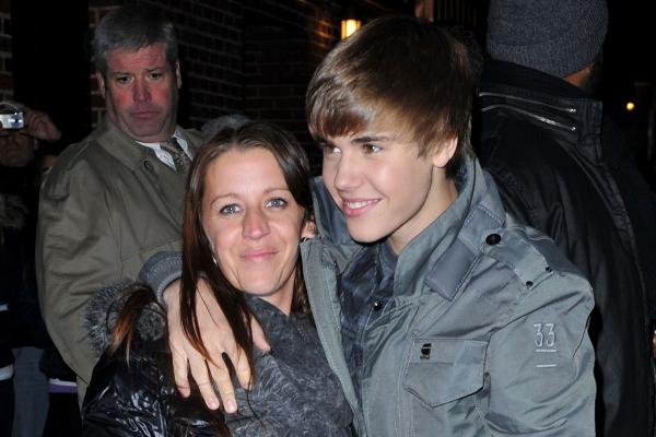 Justin Bieber and his mom, Pattie Mallette, in NYC last year. (Getty Images)