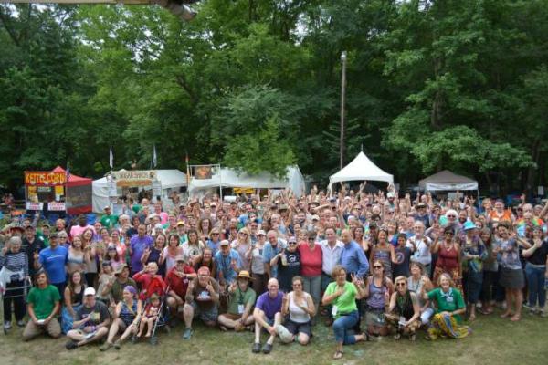 Wild Goose Festival participants