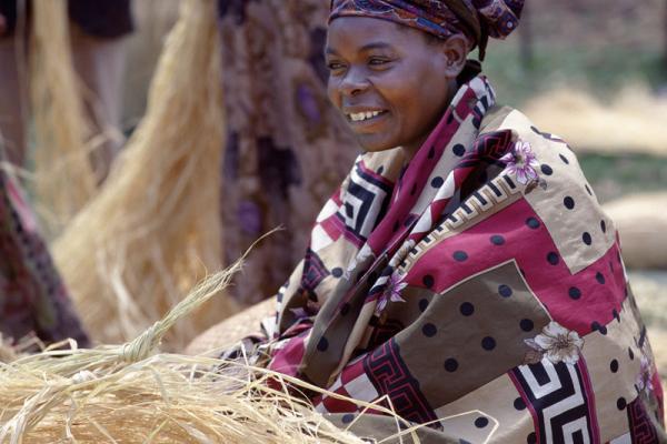 Ugandan woman photo, Nigel Pavitt / Getty Images