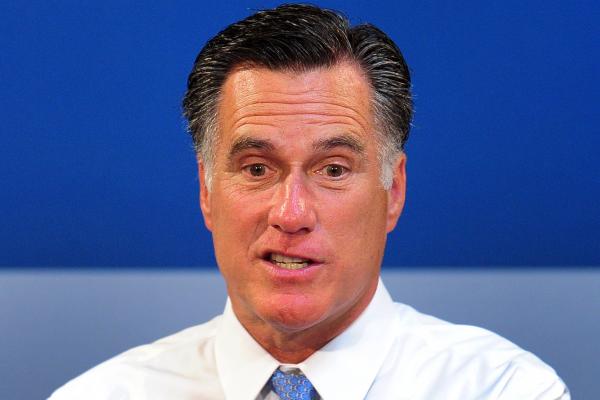 Mitt Romney, July 23, 2012. Photo by FREDERIC J. BROWN/AFP via Getty Images. 
