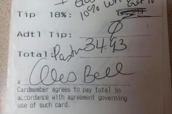 Receipt, from TheSmokingGun.com