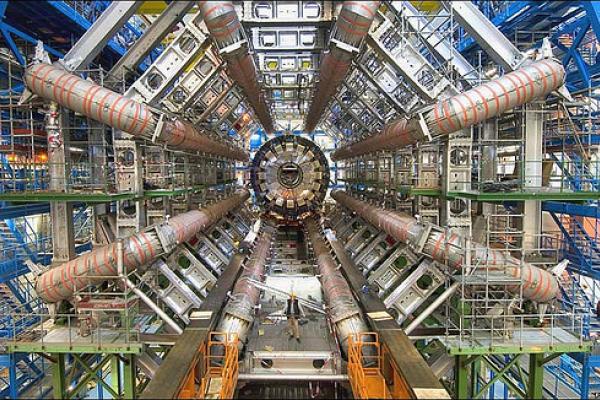 The Large Hadron Collider/ATLAS at CERN. Photo via Wylio (http://bit.ly/MpMJwS)