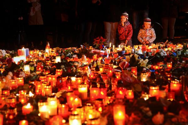 Prague prays for Paris