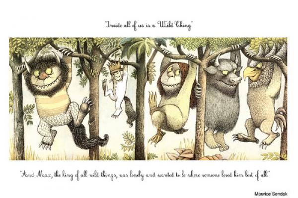 Sendak/Wild Things image via By .Va i ♥ ven. Arp/Wylio.
