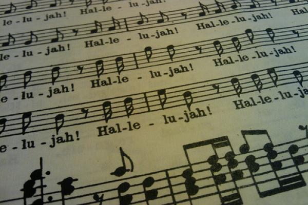 Handel's Hallelujah Chorus. Image via www.wylio.com/credits/Flickr/4489992140