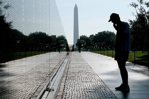 Vietnam War Memorial, Washington, D.C. Image via Wiki Commons.