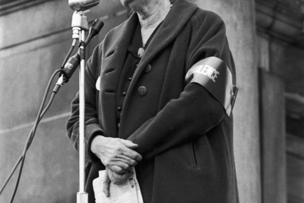 Circa 1969, American social activist Dorothy Day. Getty Images