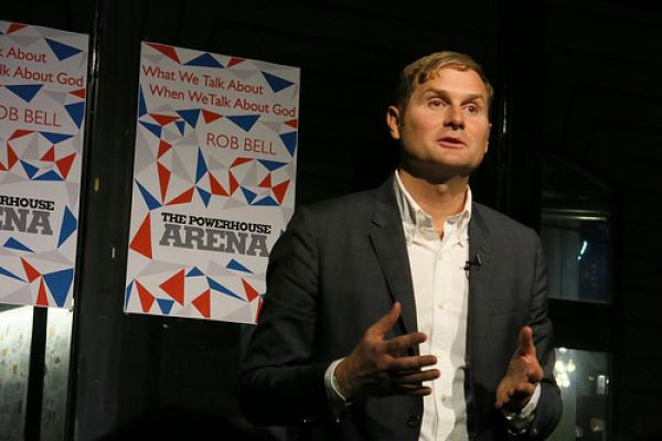 Rob Bell at Powerhouse Arena. By Paul Williams, Via Flickr.