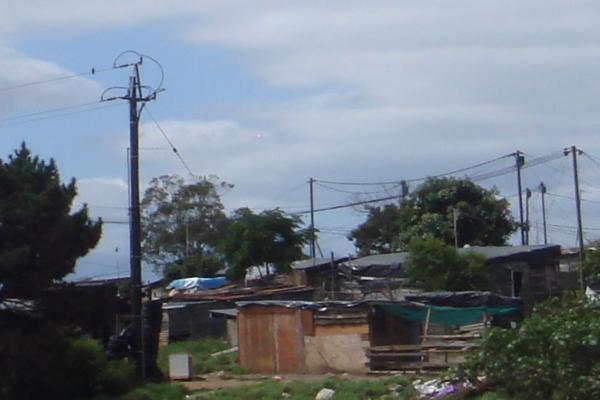 Squatter camp in South Africa. Photo courtesy of Tom Getman.
