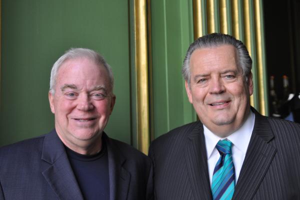 Jim Wallis and Richard Land at the Q conference, Cathleen Falsani/Sojourners