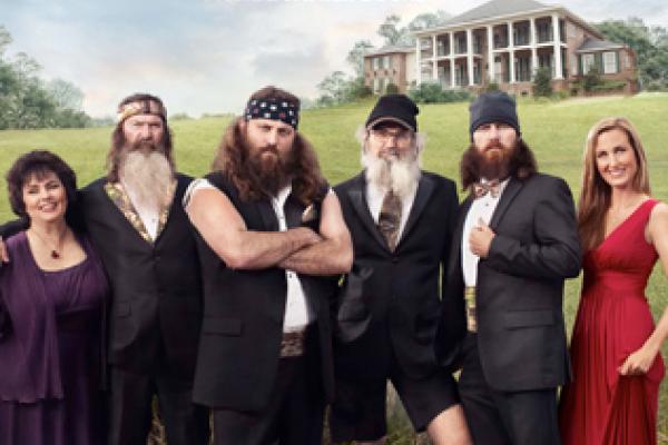 TV poster for 'Duck Dynasty,' at the center of controversy.