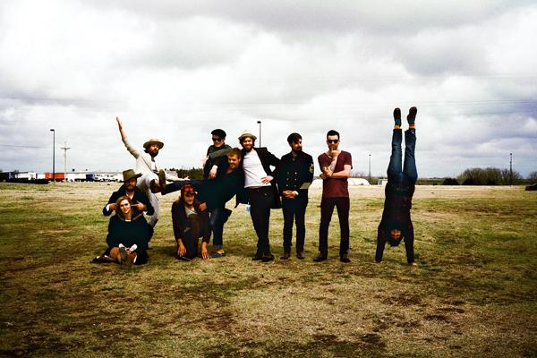 Edward Sharpe & The Magnetic Zeros. Image via the band's website.