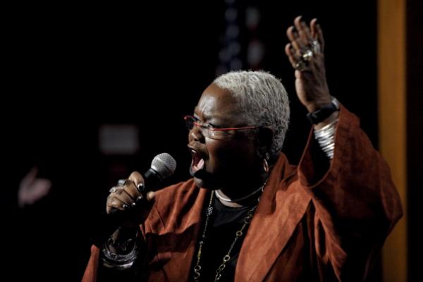 Dr. Ysaye Barnwell sings at the 2011 Search For Common Ground Awards/Getty Image