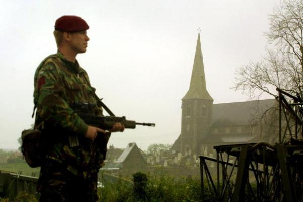 Sectarianism in Northern Ireland. Photo via Getty Images.