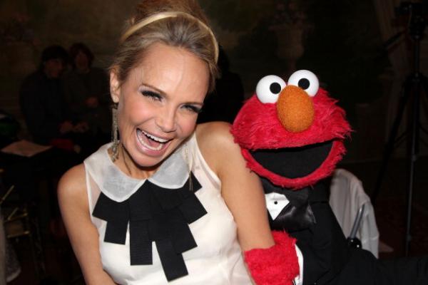 Mizz Chenoweth (with Elmo) at the Drama Desk Awards, 2012. Bruce Glikas/FilmMagi