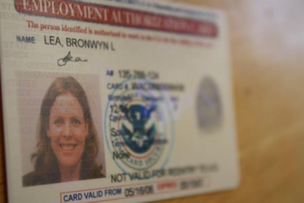 Bronwyn Lea want to trade her visa for a permanent residency green card.