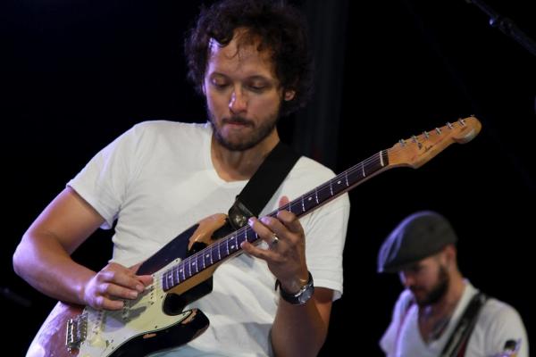 Michael Gungor performs at Wild Goose West. Photo by Bill Dahl for Wild Goose. 