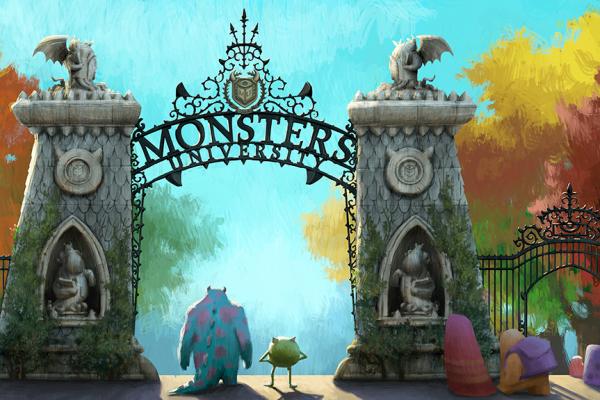Monsters University, photo via Disney / Pixar