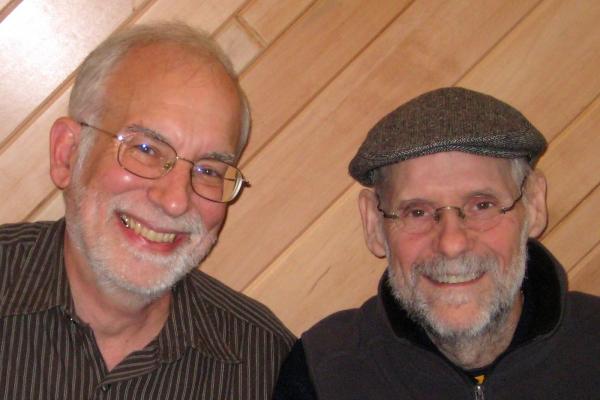 Phil Haslanger (l), and his friend Mike. Photo courtesy Phil Haslanger