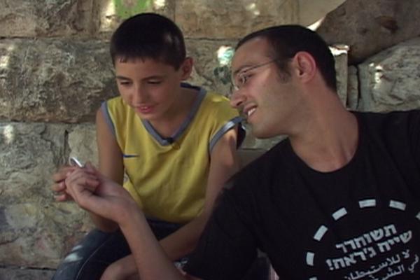 Photo of Mohammed and Zvi, Courtesy of Just Vision