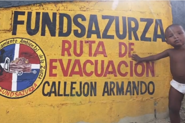 Still from video on Fundsazurza in the Dominican Republic