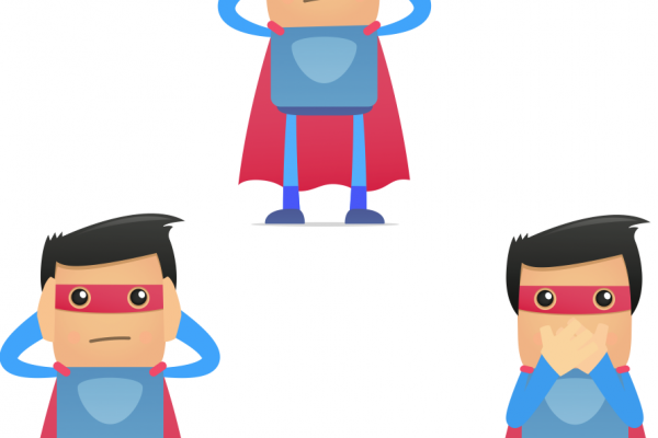 Insulated superhero. Vector concept courtesy artenot/shutterstock.comm