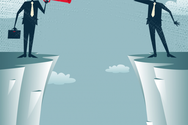 Communication gap. Image courtesy jorgen mcleman/shutterstock.com