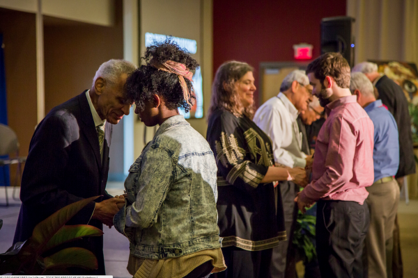 Elders time of blessing, The Summit. Image via Sojourners.