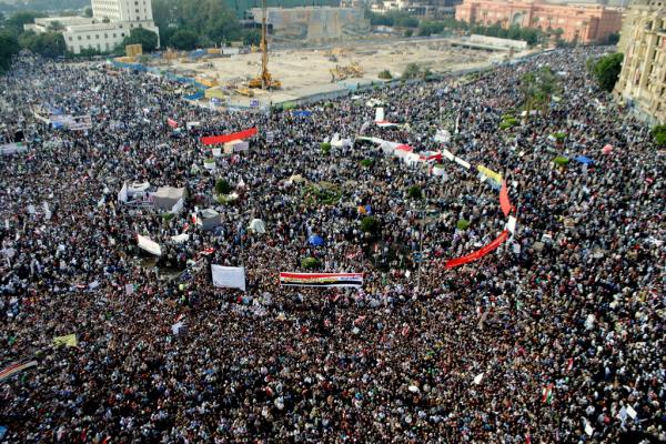 Tahrir Square, November 2011. Image via Wiki Commons.