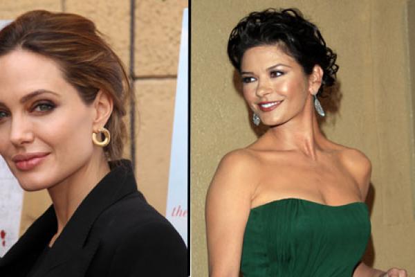 Angelina Jolie / Catherine Zeta-Jones, Shutterstock.com
