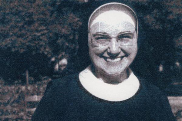Sister Annunziata in Rome in the 1960s. Photo courtesy of Cathleen Falsani.