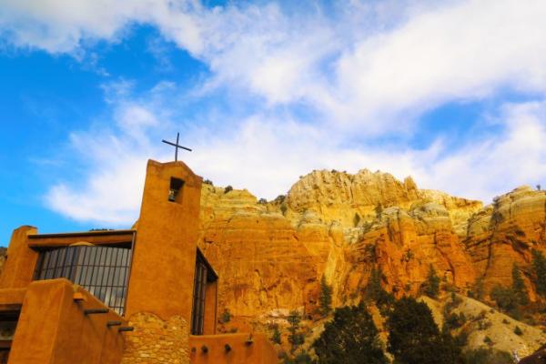 Monastery of Christ in the Desert in New Mexico. Photo by Timothy King