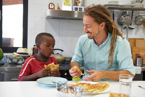 Jarrod McKenna and Zopho, photo by Aaron Bunch, AFR