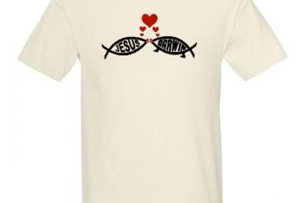 Jesus Loves Darwin T-Shirt, Image via Cafe Press