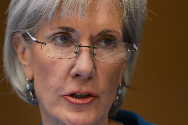 US Health and Human Services Secretary Kathleen Sebelius in a May 2012 meeting a