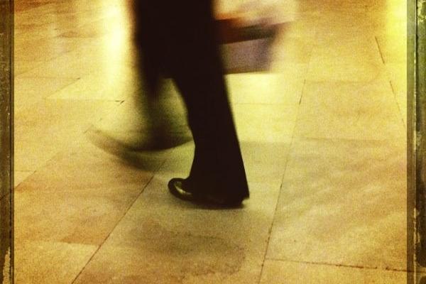 "Leaving." Photo by Cathleen Falsani for Sojourners. 