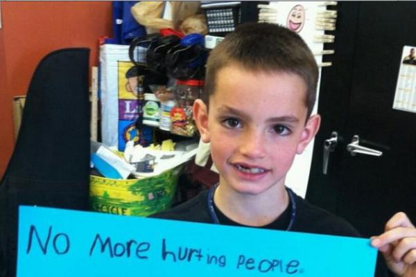 8-year-old Martin Richard, who was killed in the Boston bombing. Via Facebook