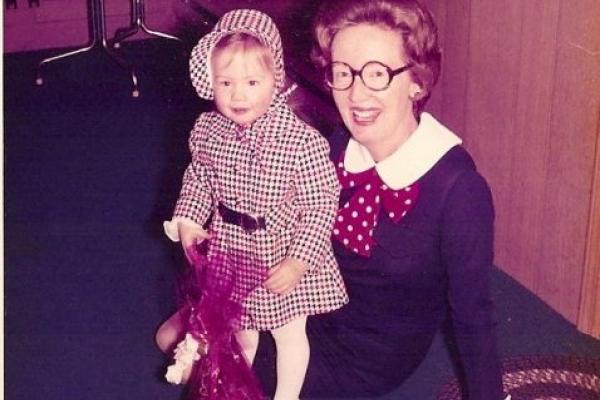 Cathleen and Helen Falsani in 1973. Photo courtesy of the author. 