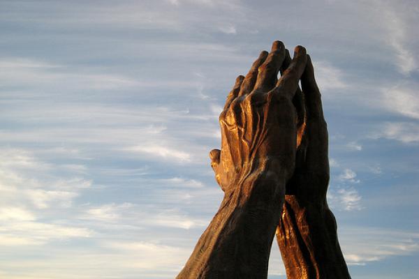 "Praying Hands." Image via Wylio http://bit.ly/smNXdA