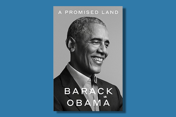 The cover of Barack Obama's new memoir, A Promised Land.