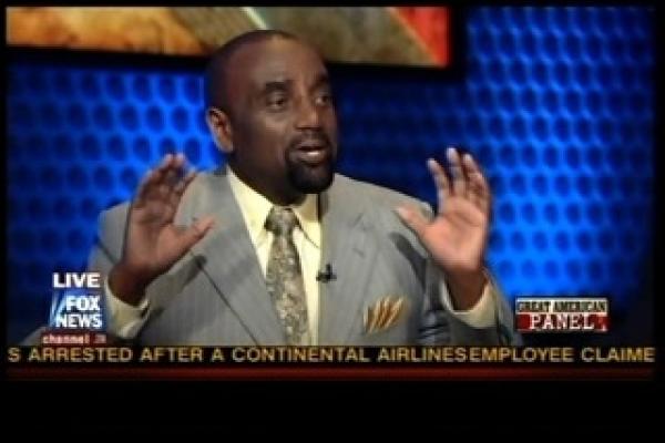 Screenshot of Peterson during one of his numerous appearances on FOXNewsChannel.