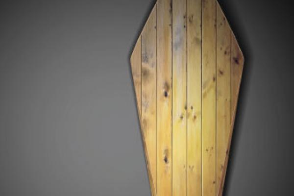 Wood coffin image, _Lonely_ / Shutterstock.com
