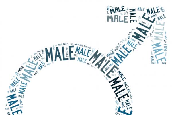 Male symbol word cloud, Faiz Zaki / Shutterstock.com