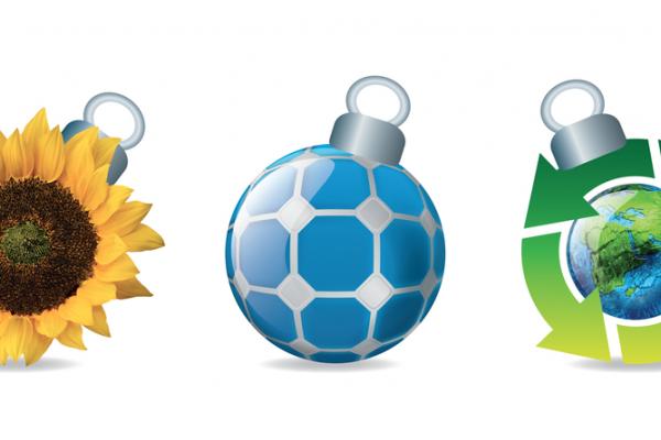 Ecological ornaments. Image courtesy Alex Fabbri/shutterstock.com