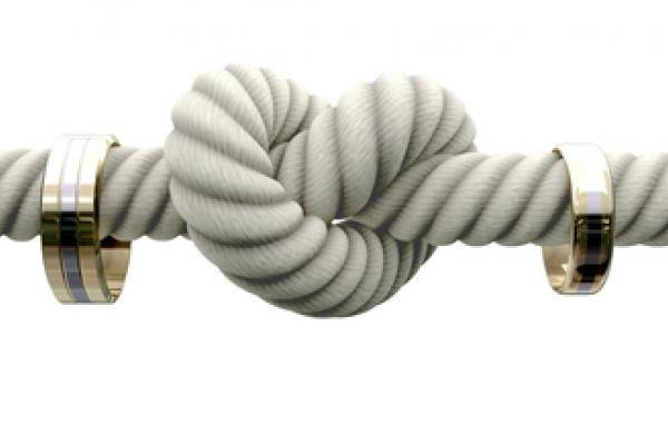 Tying the knot, albund / Shutterstock.com