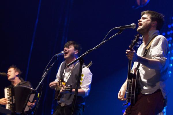 Mumford and Sons in New York on Feb. 6., Marc D Birnbach / Shutterstock.com