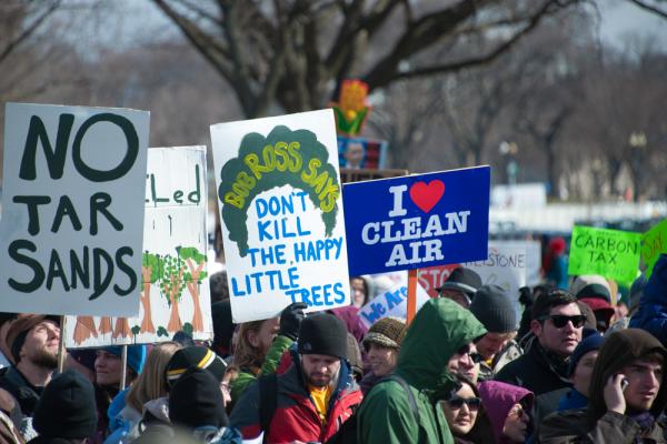 Forward On Climate March in Washington, D.C., Rena Schild / Shutterstock.com